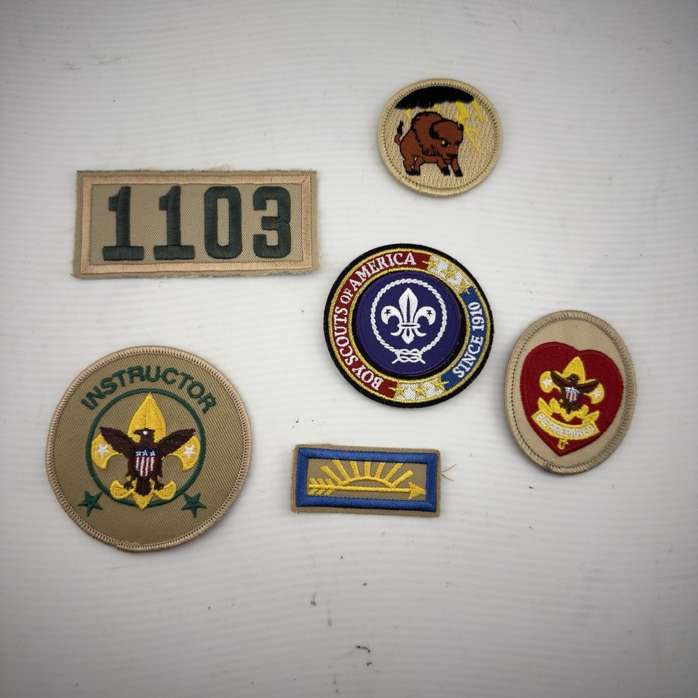 BSA Boy Scouts of America Cub Scouts Patches Arrow of Light Instructor Lot of 6